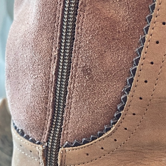 For Bella!!!    Anthropologie Tara Saddle Boots By Farylrobin - Picture 14 of 16